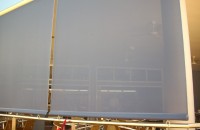 Outlook Mesh Blinds, front view